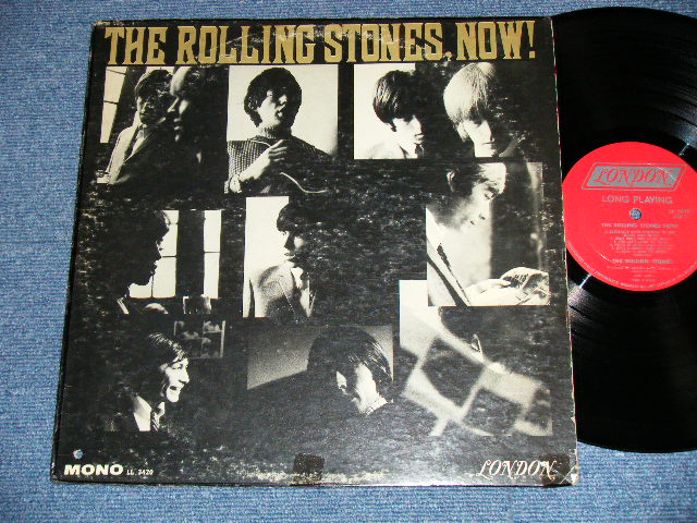 画像1: ROLLING STONES - THE ROLLING STONES,NOW !( Matrix Number : HAND WRITING STYLE  A)  ARL-6691 -1D △7763/ B)  ARL-6692 -1B   △7763X )(VG/VG++ Warp A-1&B-1 feel the Warp Noise )    / 1966 Version?  US AMERICA ORIGINAL "RED LABEL with  BOXED LONDON Label" MONO Used LP 