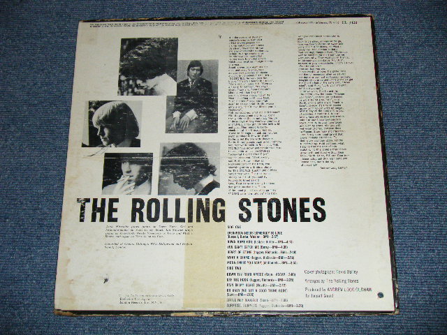 画像: ROLLING STONES - THE ROLLING STONES,NOW !( Matrix Number : HAND WRITING STYLE  A)  ARL-6691 -1D △7763/ B)  ARL-6692 -1B   △7763X )(VG/VG++ Warp A-1&B-1 feel the Warp Noise )    / 1966 Version?  US AMERICA ORIGINAL "RED LABEL with  BOXED LONDON Label" MONO Used LP 