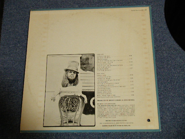 画像: LEON RUSSELL - LEON RUSSELL (Ex++/Ex+++) / 1968 US AMERICA ORIGINAL 1st Press "SUPERMAN Label Logo" "PROMO"  Used LP 