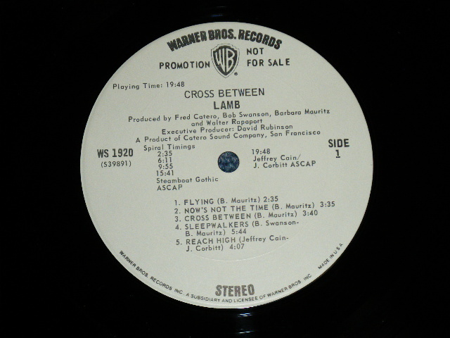画像: LAMB - CROSS BETWEEN  (VG++/Ex+++ ) / 1971 US AMERICA ORIGINAL "WHITE LABEL PROMO " Used  LP 