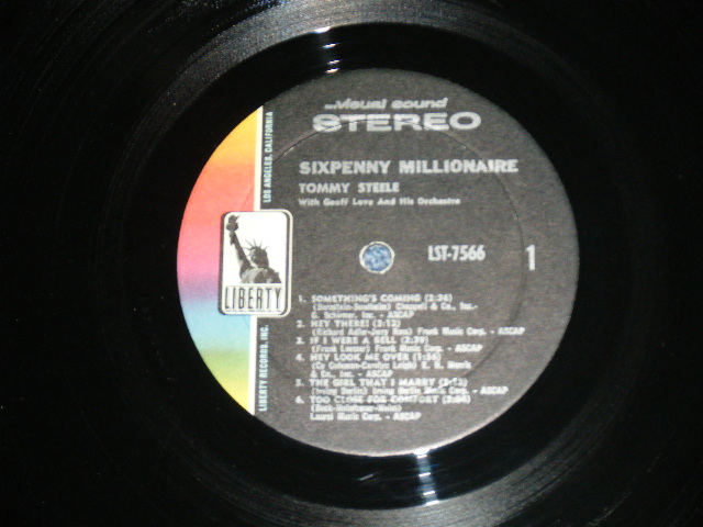 画像: TOMMY STEELE - SIXPENNY MILLIONAIRE (Ex+,Ex/Ex+++)  / 1968 US ORIGINAL STEREO Used   LP 