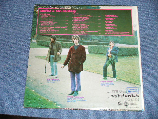 画像: TRAFFIC - MR. FANTASY  (Ex++++/MINT-,Ex++  ) / 1968 Version US AMERICA 2nd Press "PINK & ORANGE Label" "STEREO" Used LP