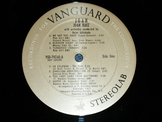 画像: JOAN BAEZ - HITS/GREATEST & OTHERS : GREAひＴＳTひＴＳT HITS (Ex++/MINT-)  / 1973 US AMERICA ORIGINAL Used LP 