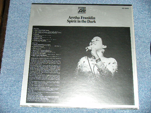 画像: ARETHA FRANKLIN - SPIRIT IN THE DARK (MINT-/MINT-)  / 1970 US AMERICA ORIGINAL Used LP 