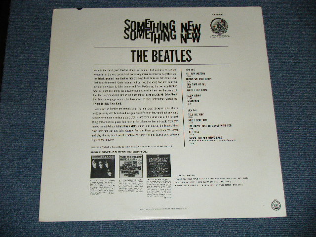 画像: The BEATLES -  SOMETHING NEW ( Matrix # A) ST-1-2108-H13 /B) ST-2-2108-H13  : MINT-/MINT- ) / US REISSUE "1969 Version 'MFD By APPLE on Label" Used LP 