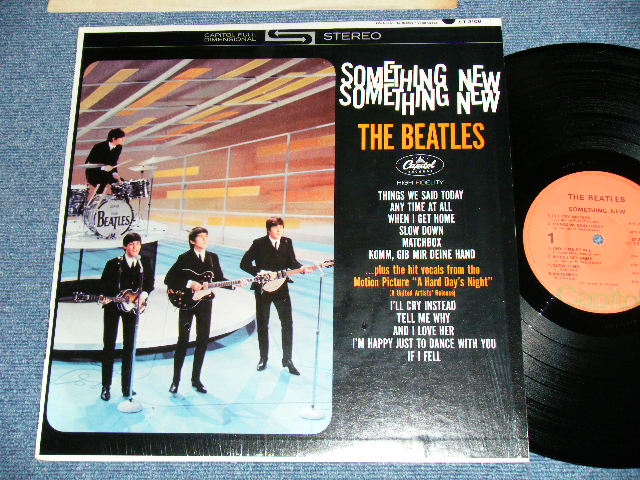 画像1: The BEATLES -  SOMETHING NEW ( Matrix # A) ST-1-2108-F-21/B) ST-2-2108-F-19 : MINT-/MINT-) / US REISSUE "1976 Version ORANGE Label" Used LP 