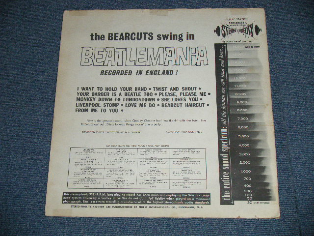 画像: THE BEARCATS - SWING in BEATLESMANIA (VG+++/VG++)  / 1964  US AMERICA ORIGINAL "STEREO" Used LP 