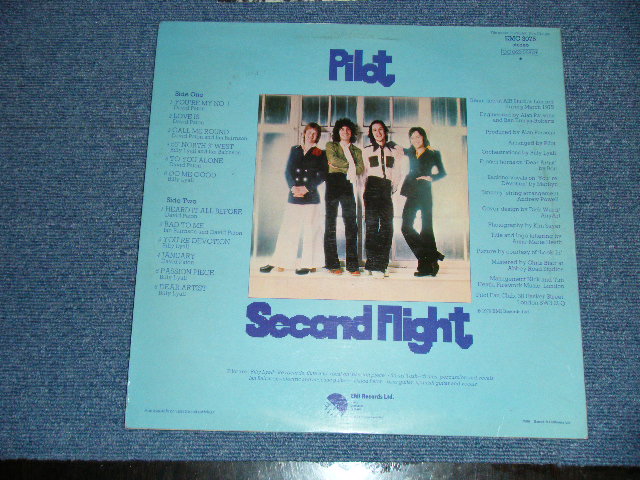画像: PILOT - SECOND FLIGHT (Ex++/MINT- ) / 1975 UK ENGLAND  ORIGINAL Used  LP 