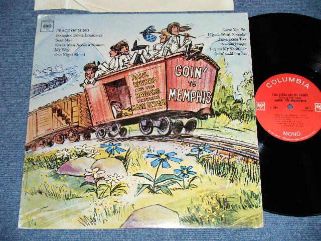 画像1: PAUL REVERE & THE RAIDERS  ( Produced by CHIPS MORNMAN ) - GOIN' TO MEMPHIS (Ex+/Ex- Looks:VG++ ) / 1968 US AMERICA ORIGINAL "MONO Label" Used LP 