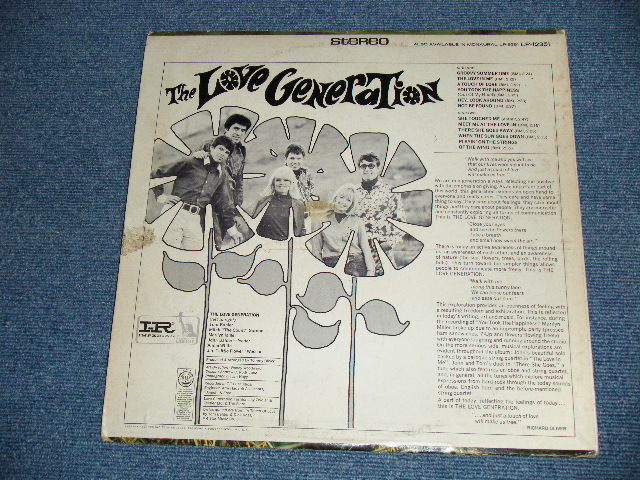 画像: The LOVE GENERATION - The LOVE GENERATION ( Ex+/MINT- ) / 1967 US AMERICA ORIGINAL  STEREO Used LP 