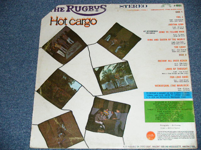 画像: The RUGBYS - HOT CARGO  ( Ex-/Ex+++ ) / 1969 US AMERICA  ORIGINAL Used LP 