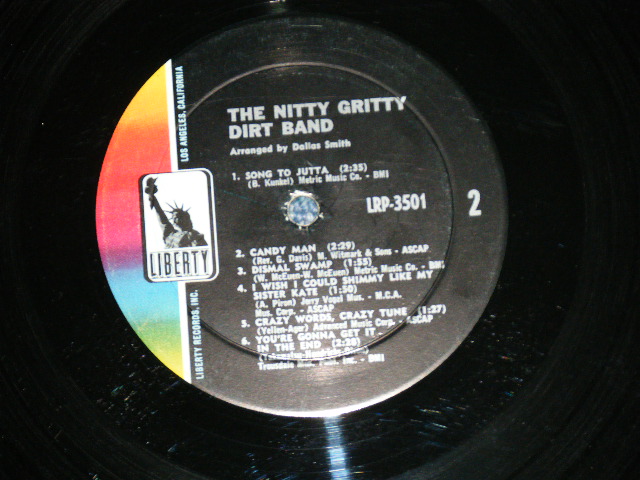 画像: THE NITTY GRITTY DIRT BAND - THE NITTY GRITTY DIRT BAND (Ex+/Ex+)   / 1967 US AMERICA ORIGINAL MONO Used  LP 