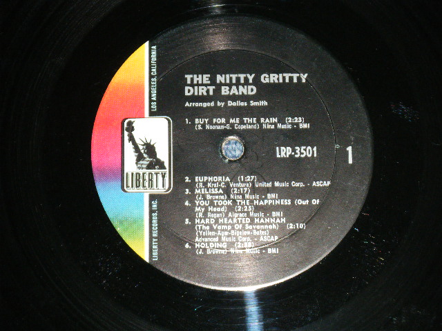 画像: THE NITTY GRITTY DIRT BAND - THE NITTY GRITTY DIRT BAND (Ex+/Ex+)   / 1967 US AMERICA ORIGINAL MONO Used  LP 