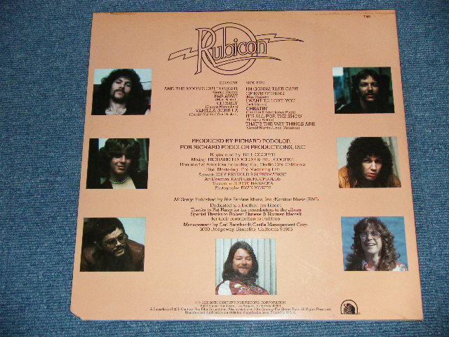 画像: RUBICON - RUBICON (Ex++/Ex+++) / 1978 US ORIGINAL  Used  LP 