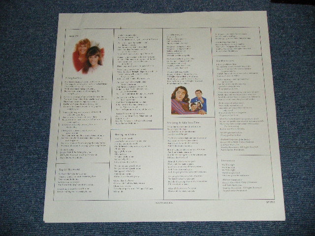 画像: CARPENTERS - A SONG FOR YOU ( Matrix No. SP-3531-S1 / SP-3531-S2)(Ex+++/MINT- ) With ORIGINAL INNER SLEEVE /  1972 US AMERICA ORIGINAL "BROWN LABEL"  Used  LP 