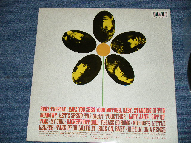 画像: ROLLING STONES -  FLOWERS ( Ex+++/MINT- )  / 1980's VERSION  US AMERICA  REISSUE "RED LABEL"  STEREO   Used LP