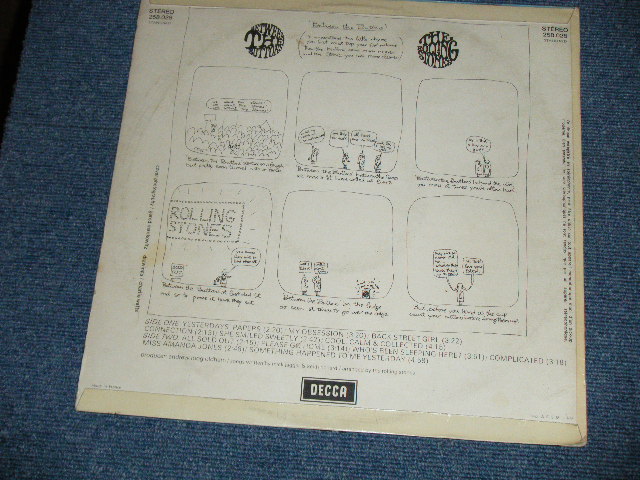 画像: ROLLING STONES - BETWEEN THE BUTTONS ( Ex+/Ex)  /  1967 FRANCE FRENCH ORIGINAL "Un-boxed DECCA Label" STEREO Used LP 