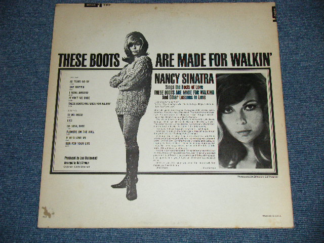 画像: NANCY SINATRA - BOOTS (Ex+/Ex++ B-6:VG) / 1966 US AMERICA ORIGINAL "MULTI COLOR Label" MONO Used LP 