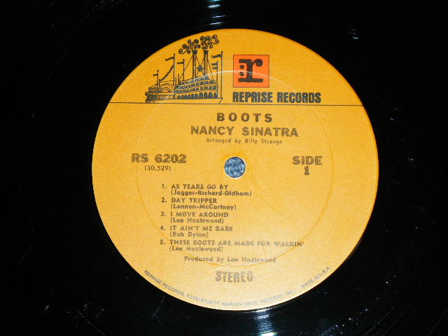 画像: NANCY SINATRA - BOOTS (Ex-/Ex+++ Looks: Ex++) / 1969? Version US AMERICA 3rd Press "BROWN Label" STEREO  Used LP 