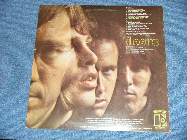 画像: THE DOORS - THE doors ( Matrix # A)EKS 74007 A W/ B) EKS 74007 B-B :Ex/Ex+++ ) / 1969 US 2nd Press "RED" Label Used STEREO Used LP 