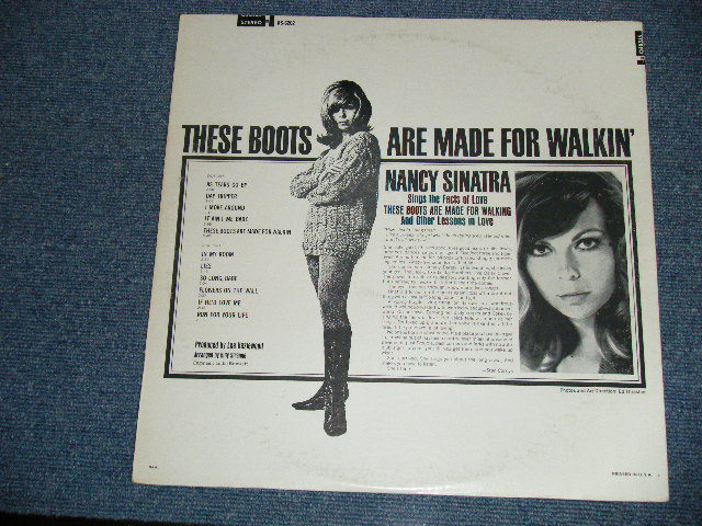画像: NANCY SINATRA - BOOTS (Ex-/Ex+++ Looks: Ex++) / 1969? Version US AMERICA 3rd Press "BROWN Label" STEREO  Used LP 