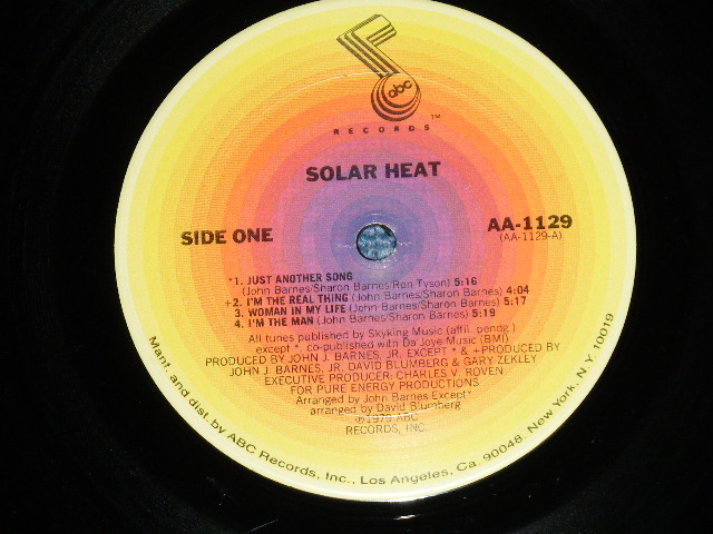 画像: SOLAR HEAT - SOLAR HEAT   (Ex+/Ex)  / 1979 US AMERICA  ORIGINAL Used LP  