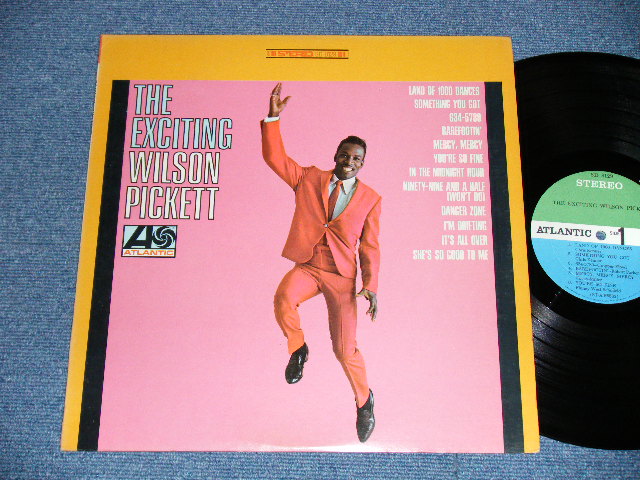 画像1: WILSON PICKETT - THE EXCITING  (Ex++/Ex++ A-5:VG++)  / 1966 US AMERICA  ORIGINAL " GREEN & BLUE Label"  STEREO  Used LP  