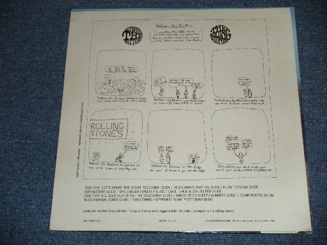 画像: ROLLING STONES - BETWEEN THE BUTTONS (  MATRIX # A) ZAL-7616-16 BEST /  B) ZAL 7617-1A  ) ( Ex-/MINT- )  / 1970's VERSION  US AMERICA  ORIGINAL  "DARK BLUE LABEL"  STEREO   Used LP