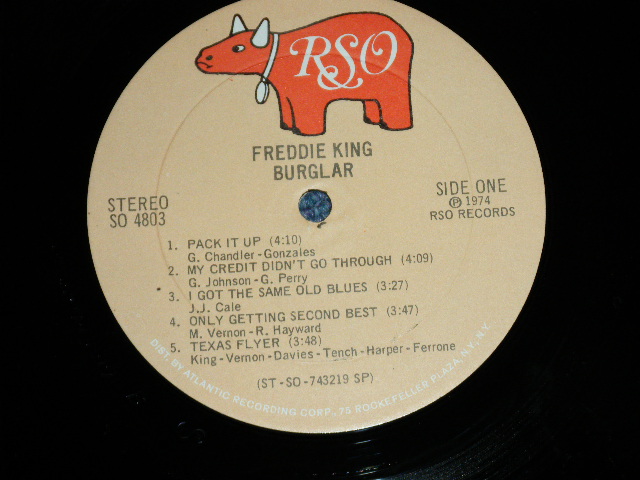 画像: FREDDY / FREDDIE KING - BURGLAR ( Ex+/MINT-) / 1974 US AMERICA ORIGINAL Used LP  