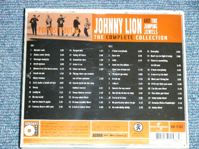 画像: JOHNNY LION and The JUMPING JEWELS - THE COMPLETE COLLECTION  (MINT/MINT) / 2003 GERMAN GERMANY ORIGINAL  Used 2-CD's  