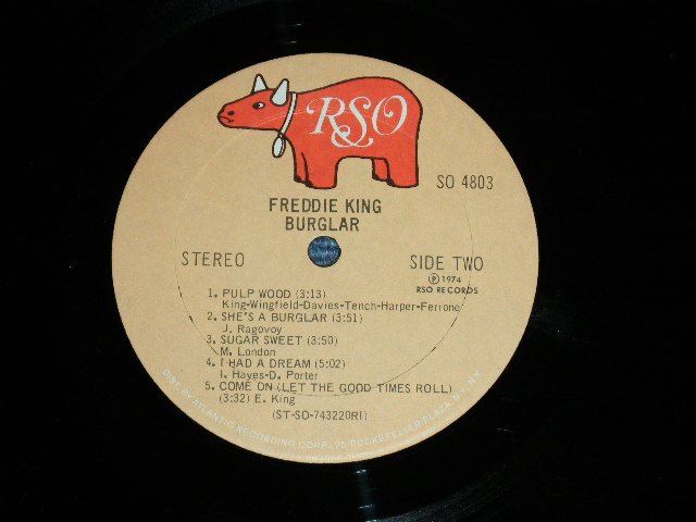 画像: FREDDY / FREDDIE KING - BURGLAR ( Ex++/Ex+++) / 1974 US AMERICA ORIGINAL Used LP  