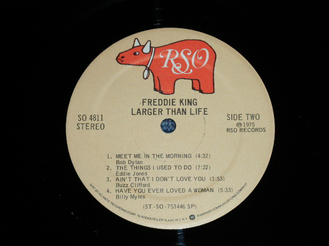 画像: FREDDY / FREDDIE KING - LARGER THAN LIFE  ( Ex+++/MINT-) / 1975 US AMERICA ORIGINAL Used LP  