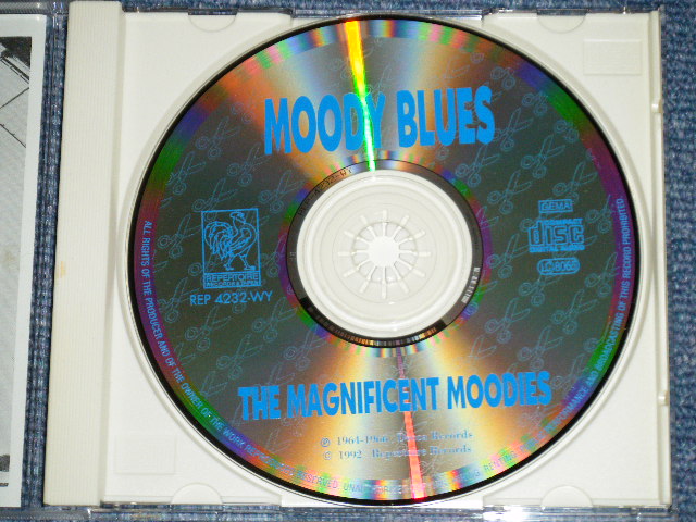 画像: MOODY BLUES - THE MAGNIFICENT MOODIES  (MINT/MINT) / 1992 GERMAN GERMANY ORIGINAL  Used CD 