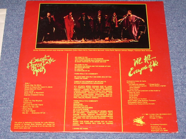 画像: SWEET HONEY IN THE ROCK - SWEET HONEY IN THE ROCK - WE ALL...EVERY ONE OF US / 1983 US ORIGINAL LP 