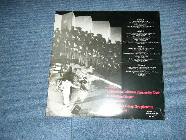 画像: JAMES CLEVELAND - 'LIVE' AT CARNEGIE HALL (SEALED)  /  / 1977 US   US AMERICA ORIGINAL "Brand New SEALED"  2-LP  