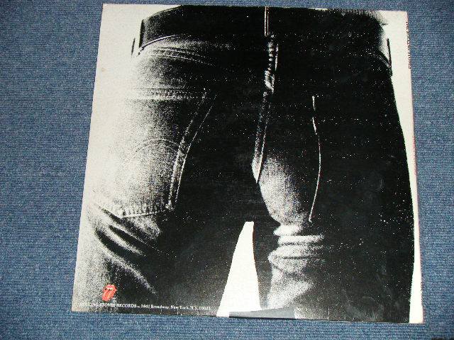 画像: The ROLLING STONES - STICKY FINGERS ( Ex+/MINT- ) / 1977 US AMERICA  REISSUE "ZIPPER COVER" Used LP 