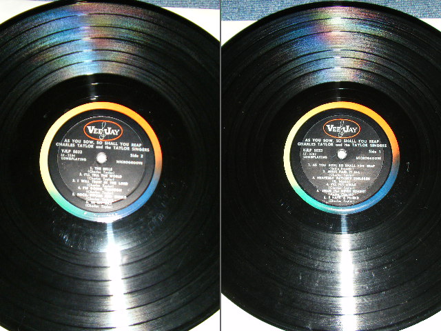 画像: CHARLES TAYLOR & THE TAYLOR SINGERS - AS YOU SO SHALL YOU REAP / 1960's  US AMERICA ORIGINAL MONO  Used LP 