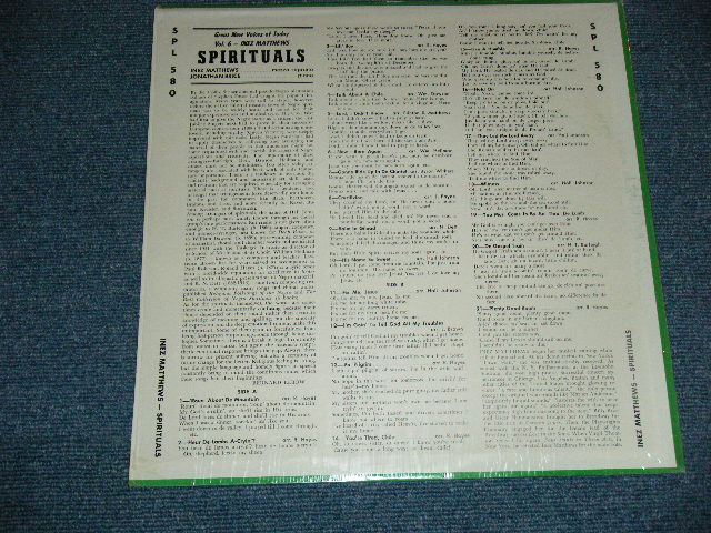 画像: INEZ MATTHEWS - SPIRITUALS / US ORIGINAL LP  