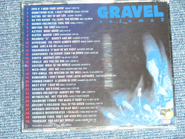 画像: va OMNIBUS  - GRAVEL VOL.2 : US SIXTIES GARAGE AT ITS BEST : 30 RARE TRACKS  1964-1969  (MINT-/MINT) /   Used CD 