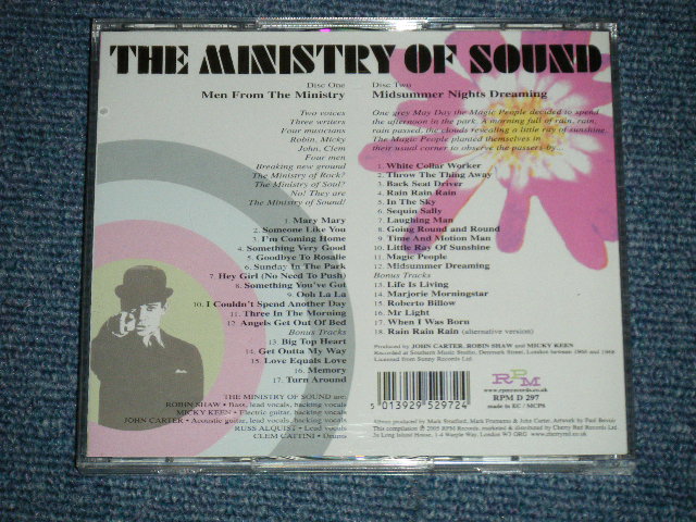 画像: The MINISTRY OF SOUND - MEN FROM THE MINISTRY + MID SUMMER NIGHTS DREAMING  (MINT-/MINT) / 2005  UK ENGLAND   ORIGINAL  Used 2-CD 