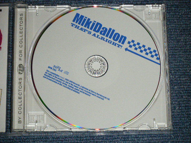 画像: MIKI DALLON - THAT'S ALRIGHT  (MINT/MINT) / 2003  UK ENGLAND   ORIGINAL  Used CD 