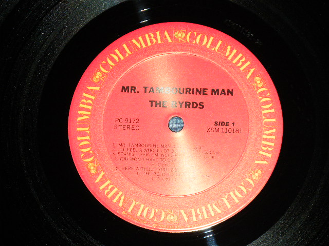 画像: 's THE BYRDS - MR.TAMBOURINE MAN ( Matrix # A)2B /B)2B )(Ex+++/MINT- ) / Late 1970's US AMERICA 3rd Press  Used LP