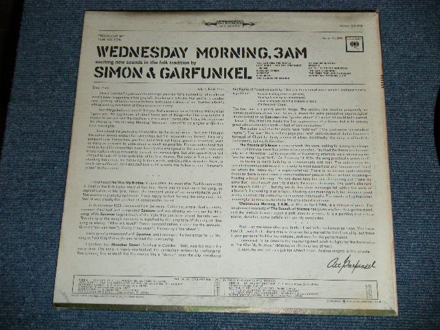 画像: SIMON & GARFUNKEL - WEDNESDAY MORNING,3AM ( Matrix Number : A) XSM 77922-1J/XSM 77923-1L ) ( Ex++/MINT-) / 1965 US ORIGINAL "360 SOUND Label"  STEREO Used LP