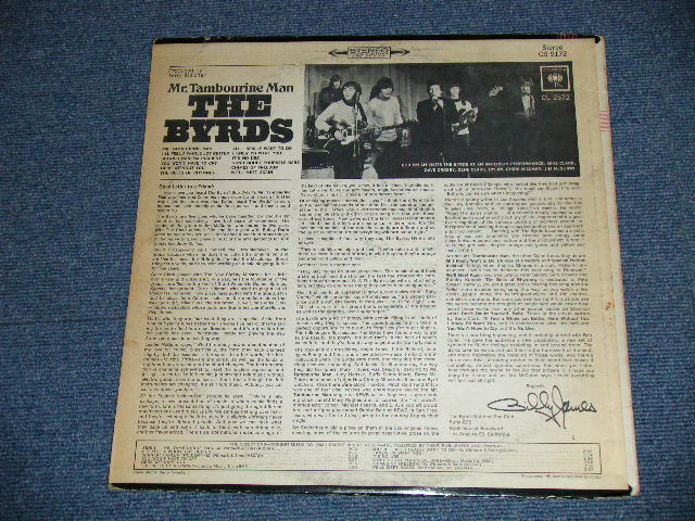 画像: 's THE BYRDS - MR.TAMBOURINE MAN ( Matrix # A)1A /B)1B )( VG++/Ex++) / 1965 US AMERICA ORIGINAL "360 SOUND Label"  STEREO Used LP 