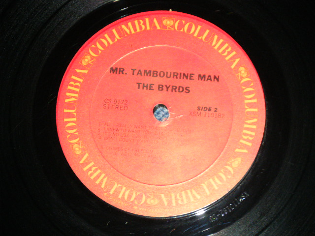 画像: 's THE BYRDS - MR.TAMBOURINE MAN ( Matrix # A)1K /B)1J )( Ex++/Ex+++) / Early 1970's US AMERICA 2nd Press  Used LP