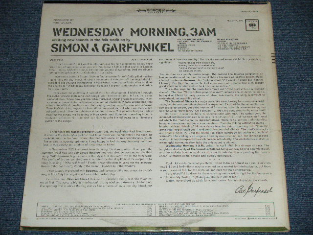 画像: SIMON & GARFUNKEL - WEDNESDAY MORNING,3AM ( Matrix Number : A) XSM 77922-1F/XSM 77923-1K ) ( Ex+/Ex+++ ) / Early 1970's  US  "2nd press Label"  STEREO Used LP