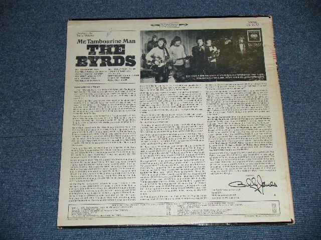 画像: 's THE BYRDS - MR.TAMBOURINE MAN ( Matrix # A)1G /B)1G )( VG++\VG+++ Looks:VG+) / 1965 US AMERICA ORIGINAL "360 SOUND Label"  STEREO Used LP 