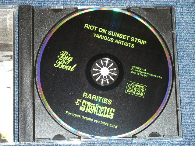 画像: The STANDELLS ost -RIOT ON SUNSET STRIP : RARITIES  (MINT/MINT) /1993 UK ENGLAND  ORIGINAL Used CD 