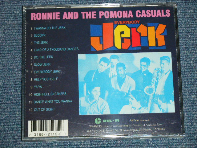 画像: RONNIE & The POMONA CASUALS - EVERYBODY JERK (MINT/MINT) /1995 US AMERICA  ORIGINAL Used CD 