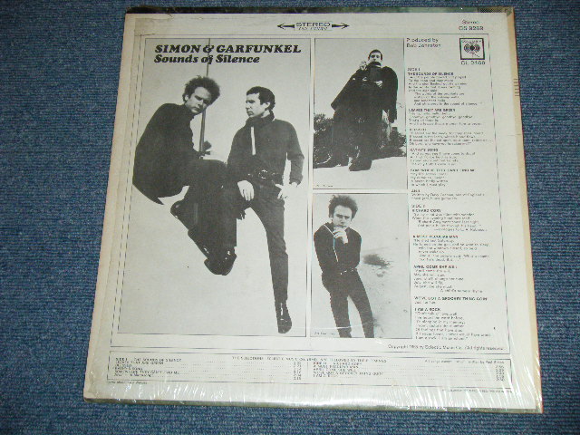 画像: SIMON & GARFUNKEL - SOUNDS OF SILENCE ( Matrix Number : A) XSM 112380-1C /B)XSM 112381-1AA )( Ex+++/MINT-) / 1966  US AMERICA "2nd Press Back Coverl"  STEREO Used LP